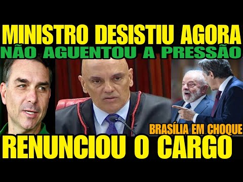 PODE COMEMORAR! MINISTRO RENUNCIOU O CARGO AGORA -ALEXANDRE DE MORAES FOI DETONADO E EXPÔSTO NA GLOB