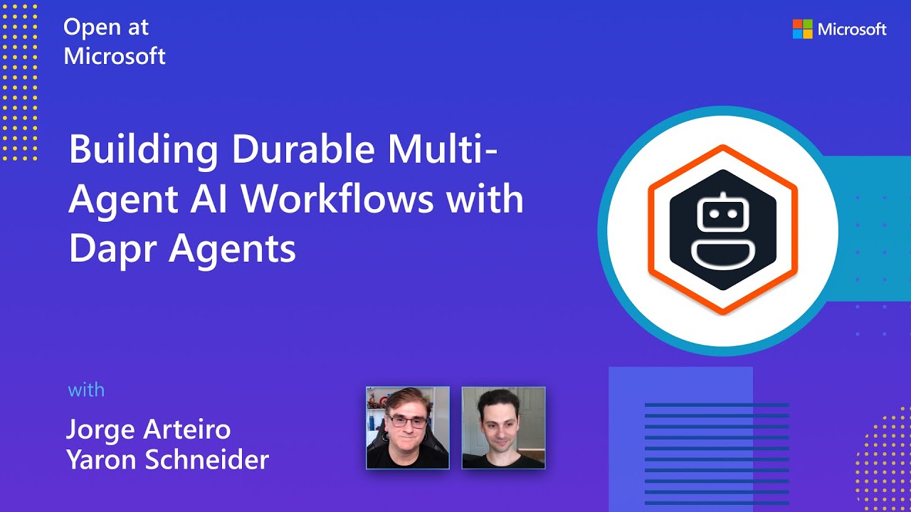 Building Durable Multi-Agent AI Workflows with Dapr Agents - Tech Hub