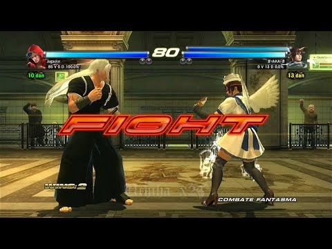 33_5 Slim Bob VS Michelle y Lee - Tekken Tag 2 ( Uchiha x24 ) PS3