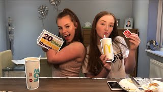 Boys, Snakes & Confidence | McDonald's Mukbang!