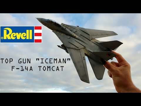 Revell Top Gun F-14A Tomcat model aircraft 1/48