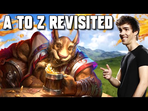 A to Z REVISITED: Brewmaster! FIRST TIME In Ranked! - Grubby
