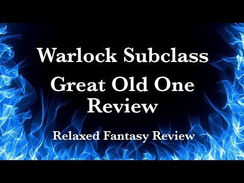 Warlock Subclass Great Old One Review - DnD 5e