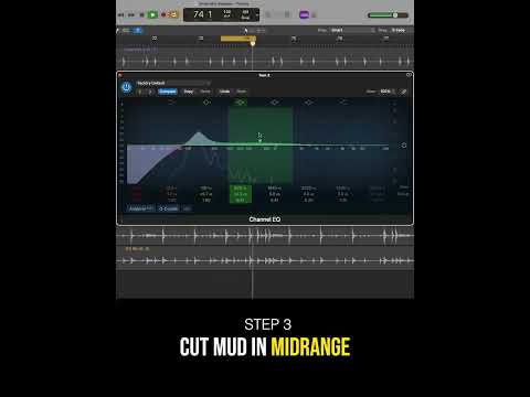 How To EQ Toms | Drum Mixing Tips | #shorts #music #musicproducer