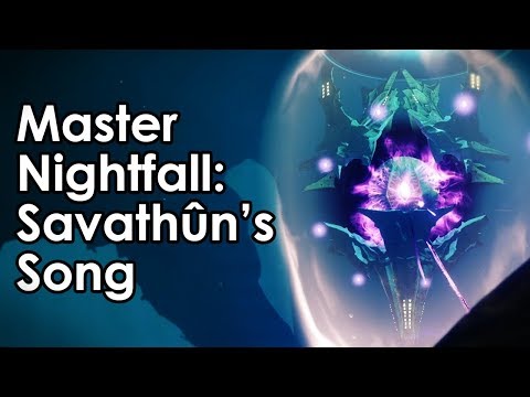 Destiny 2: 980 Master Nightfall - Savathun's Song (No Izanagi/Divinity)
