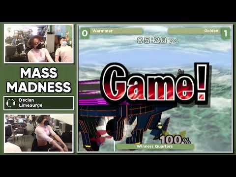 Mass Madness 36 SSBM - Warmmer (Falco) vs. Golden (C. Falcon) - Melee WQF