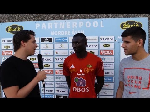 Intervju med Mansour og David før Tromsdalen - Skeid