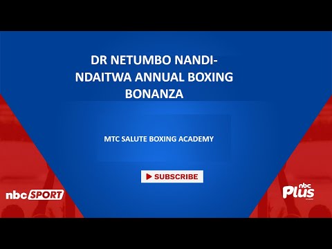 DR NETUMBO NANDI-NDAITWA ANNUAL BOXING BONANZA| MTC SALUTE BOXING ACADEMY  I 20 DECEMBER 2025