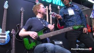 Video thumbnail for NAMM '13 - Sterling by Music Man John Petrucci JP70, AX40D, and John Petrucci JP100D Demos by Premier Guitar