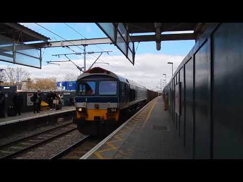 Freight Train At Tottenham Hale 23 February 2018