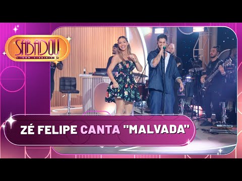 Zé Felipe canta "Malvada" | Sabadou com Virginia (06/04/24)