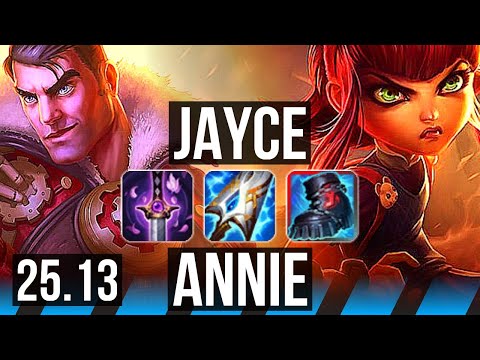 JAYCE vs ANNIE (MID) | KR Diamond | 25.13