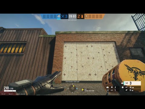 Ace Trick Through Mute Jammed Wall - Tom Clancy's Rainbow Six Siege