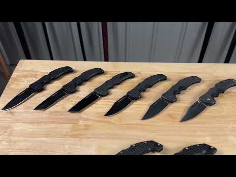 My top four EDC folders by Cold Steel!! #edc #coldsteelknives #blade #survival