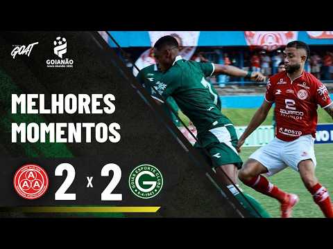 ANAPOLINA BUSCA EMPATE CONTRA O GOIÁS NA IDA DA SEMIFINAL DO CAMPEONATO GOIANO!