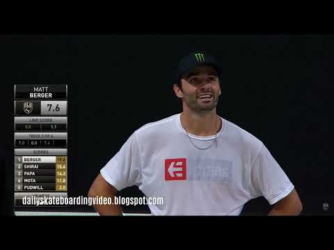 SLS Jacksonville 2022 PRELIM Matt Berger Single Tricks 1-4