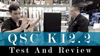 Video thumbnail for QSC K12.2 Test And Review. Do you need a SUBWOOFER? by Isaac Turner Music