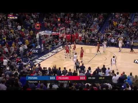 Derrick Rose highlights in Pistons