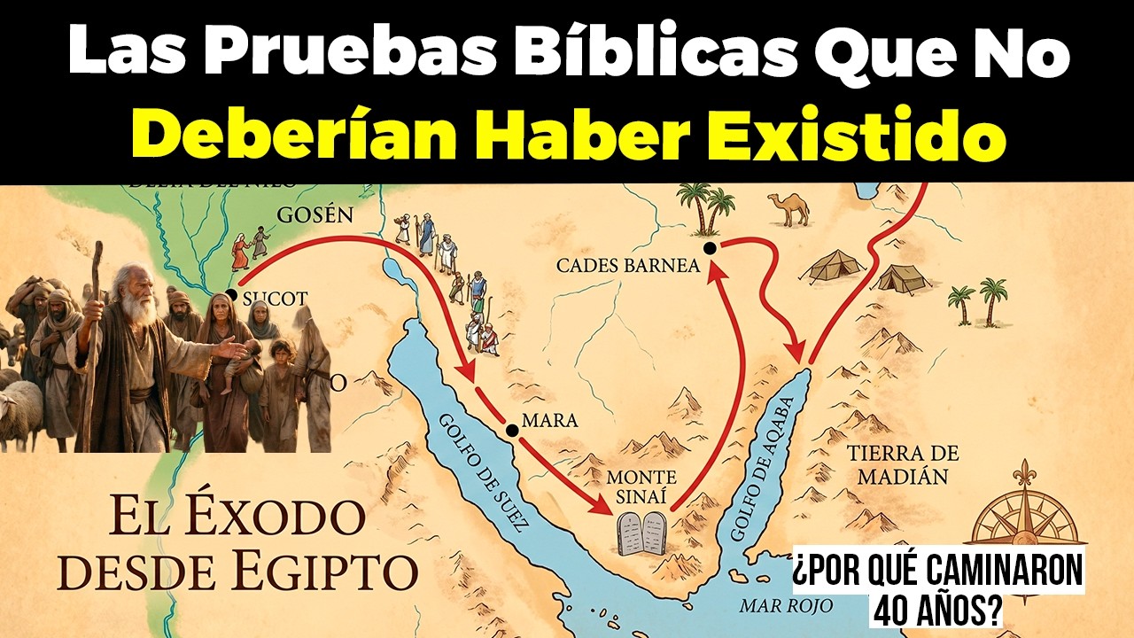 ÉXODO: Encontraron algo que no debería estar allí, CAMINARON 40 años en el desierto