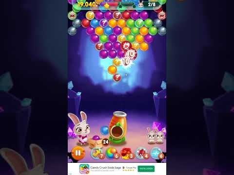 Bunny Pop Level 268 no booster [Gameplay Walkthrough] optimized for smartphones [BitMango]