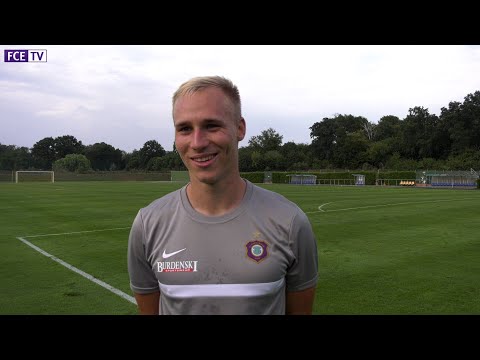 Florian Krüger nach dem Testspiel gegen Szczecin