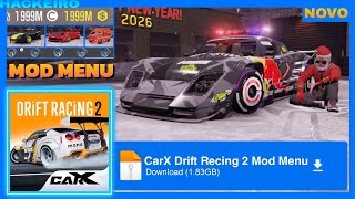 CARX DRIFT RACING 2 Mod Menu v1.41.0 DINHEIRO INFINITO e TODOS CARROS DESBLOQUEADOS Atualizado 2025
