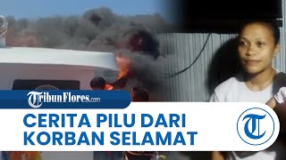 Cerita Pilu Korban Selamat Kapal Cantika 77 yang Terbakar, 3 Jam Terapung dengan Mengangkat Anaknya