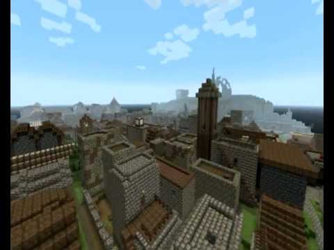 Kings Landing in minecraft (Game of Thrones)