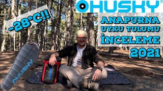 Husky Anapurna -28C Uyku Tulumu İnceleme 2021 - Neden Konfor Dereceleri Düştü #kışkampı