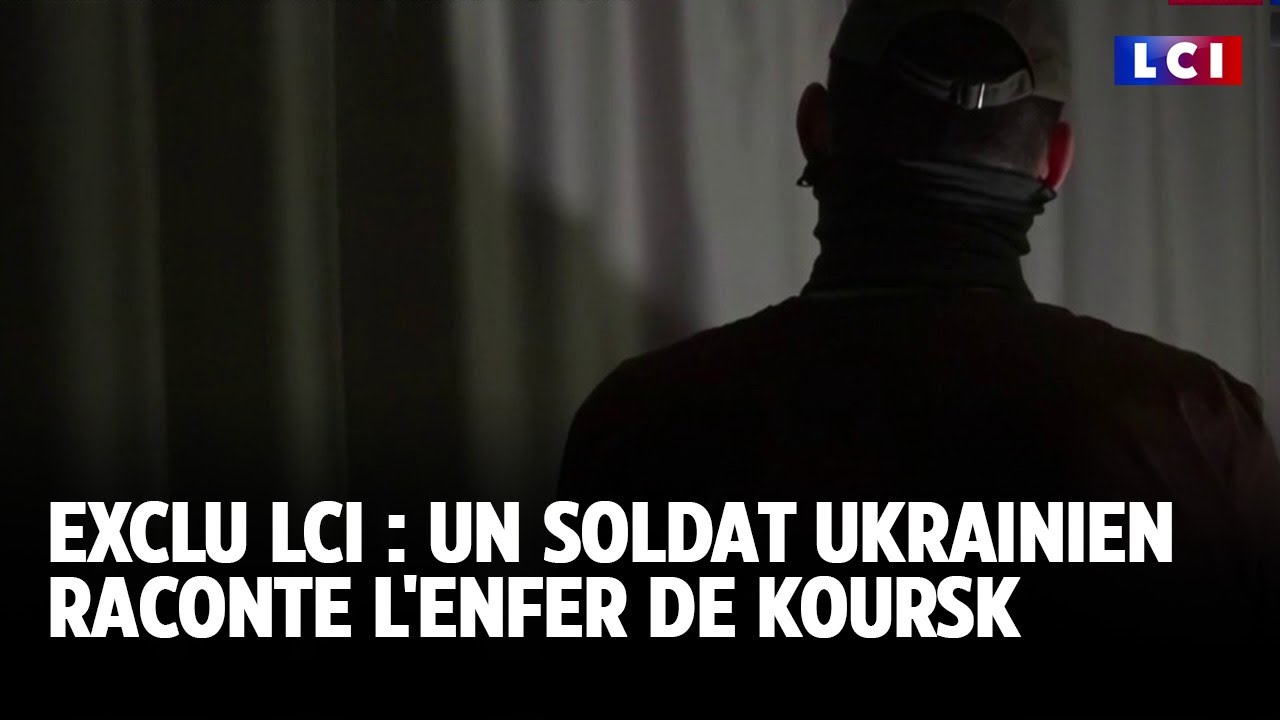 Exclu LCI - Un soldat ukrainien raconte l'enfer de Koursk