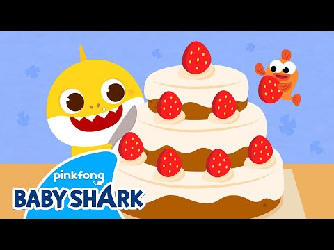 🧁Let's Bake a Giant Cake! | Baby Shark's Day at School | Baby Shark Baking | Baby Shark Official