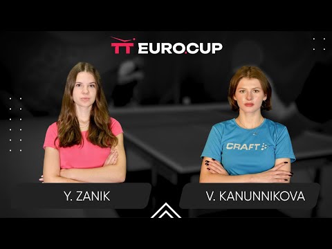 14:45 Yulianna Zanik - Vasylysa Kanunnikova 03.12.2024 TT Euro.Cup Women Ukraine Star. TABLE 3