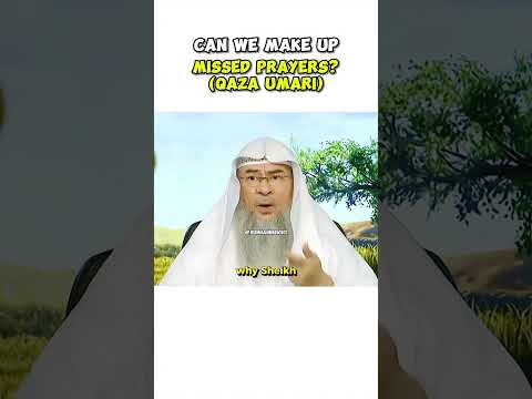 Can we make up missed prayers? (qaza umari) #islamicvideo #assimalhakeem #sunnah