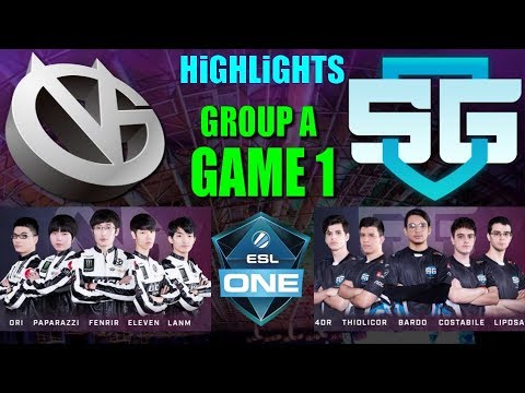 VG vs SG E-SPORTS - ESL ONE GENTING, ELIMINATION MATCH, BO 3 - GAME 1