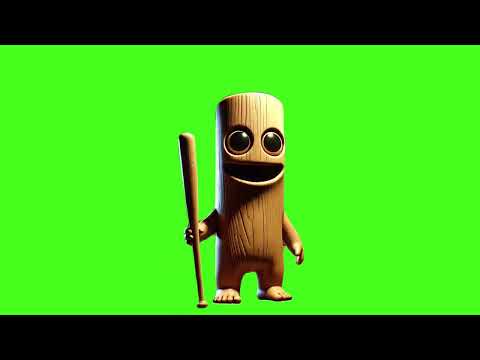 Baby Tum Tum Tum Sahur Italienischer Brainrot – Green Screen