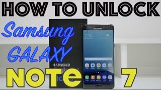 How to Unlock Samsung Galaxy On5 and Galaxy Note 7 All Networks (AT&T, T-Mobile, MetroPCS, ETC)