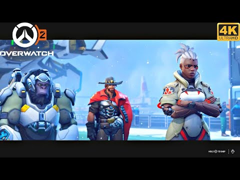 Sojourm Refuses to Rejoin Overwatch - Overwatch 2 Invasion Liberation Mission 4K 60FPS