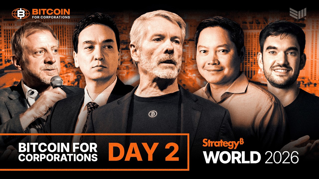 LIVE: Bitcoin for Corporations - Day 2 | Strategy World 2026