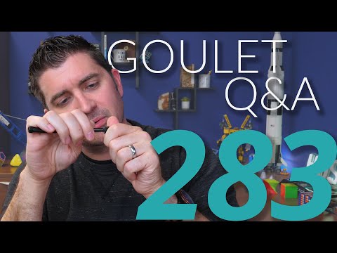 Goulet Q&A 283: Best Pens to Dismantle, Rose Gold Ink, and Prepping for Long-Term Storage