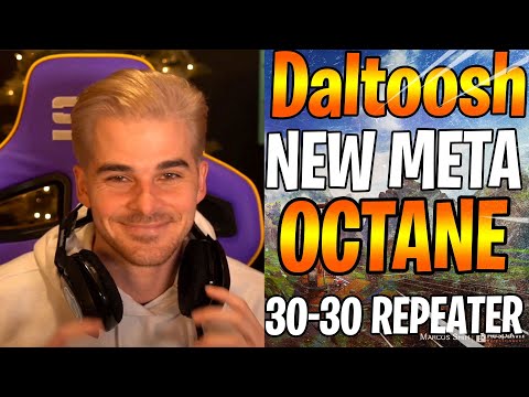 Daltoosh - NEW META OCTANE ! SNIPER 30-30 REPEATER - 10 MIN OF GODLIKE OCTANE GAMEPLAY-APEX SEASON 8