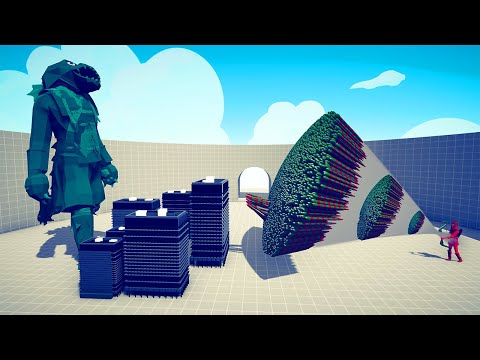 GIANT GODZILLA vs EVERY GOD - Totally Accurate Battle Simulator TABS