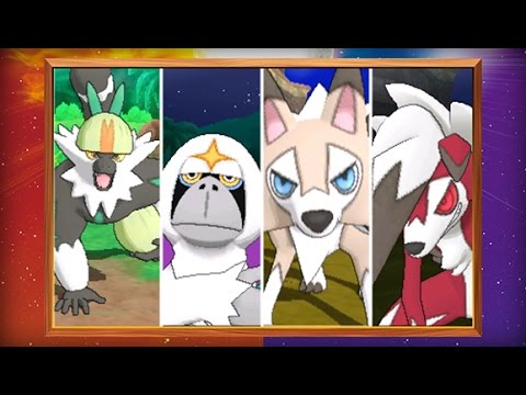 Version-exclusive Pokémon and New Features Revealed in Pokémon Sun and Pokémon Moon!