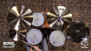 Video thumbnail for Sabian 20" AA Raw Bell Crash Cymbal - 1882g (2200772-1080217U) by Memphis Drum Shop