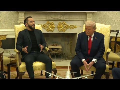 Video Thumbnail: El Salvador's Bukele says has no 'power' to return wrongly deported migrant to US | AFP
