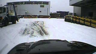 preview picture of video 'Drifting in the Snow in the ST205 GTFOUR - Longbridge - Part 1'