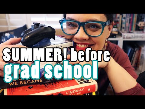 What to do the summer before you start a PhD