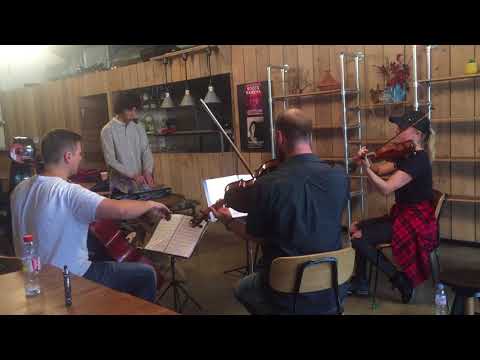 Anchorsong - Live Rehearsal with String Quartet