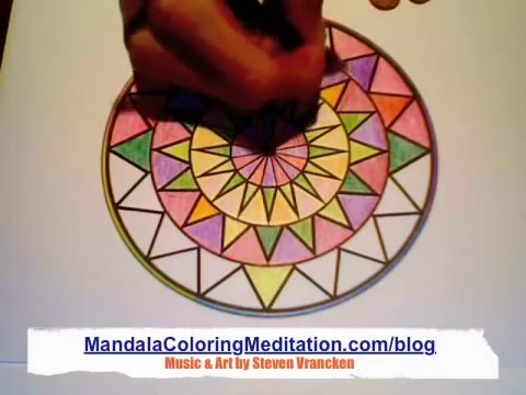 comment colorier les mandala