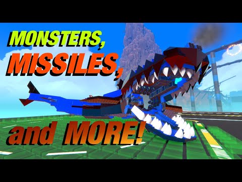 This MEGA SHARK has BITE! Flying Dragster and More! Trailmakers Creations by ThatDomGuy #133