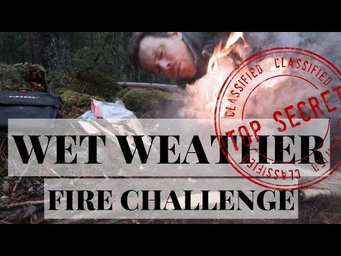Finding dry wood in wet conditions (+Top secret bonus content: making the Tinder Wrap)